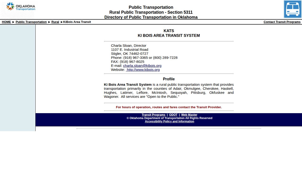 Transportation planning after a Haskell County inmate release